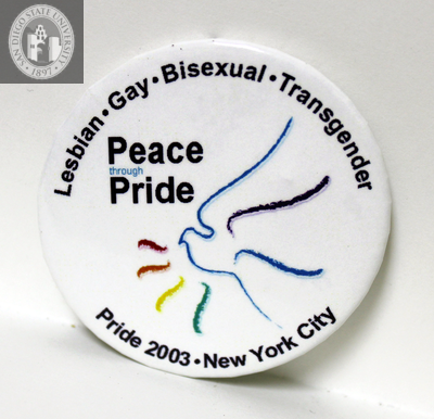 "Peace through pride New York City Pride," 2003