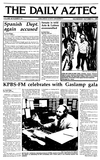 The Daily Aztec: Wednesday 10/09/1985