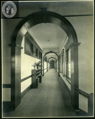 Normal School Corridor, 1900