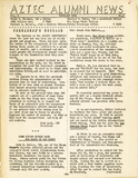 The Aztec Alumni News, Volume 9, Number 2, February 1951