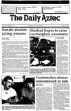 The Daily Aztec: Monday 05/04/1987
