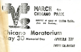 March to Chicago Park, Chicano Moratorium