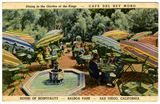 Dining in the Garden of the Kings, Balboa Park