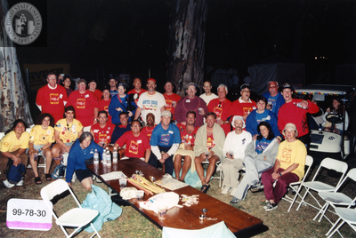 Group shot of Pride events staff, 1999