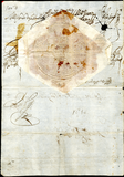 Urrutia de Vergara Papers, back of page 28, folder 12, volume 2, 1641