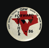 "GPW forward together where the pride begins," 1986