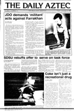 The Daily Aztec: Friday 11/09/1984