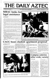 The Daily Aztec: Monday 02/18/1985