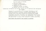 Flyer for political action discussion group, 1970