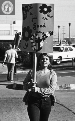 Gay Liberation Front pickets the San Diego Police Department, 1971