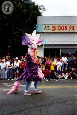 San Diego's "Gay Bird" in Pride parade