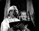 Anthony Zerbe and an unidentified actress in The Merry Wives of Windsor, 1965
