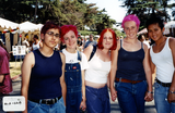 Group of Pride Festival attendees, 2000