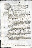 Urrutia de Vergara Papers, back of page 39, folder 14, volume 2, 1754