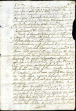 Urrutia de Vergara Papers, page 33, folder 13, volume 2, 1707