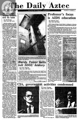 The Daily Aztec: Monday 11/19/1990