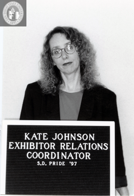 Kate Johnson, Exhibitor Relations Coordinator, 1997