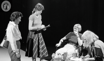 Joyce Cutler-Shaw with Marilyn Levine, 1979