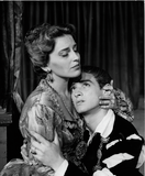 Characters Gertrude and Hamlet in Hamlet, 1955