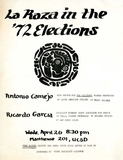 La Raza in the '72 elections