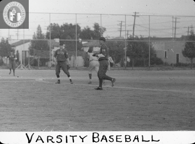 Varsity baseball, 1935
