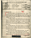 Letter from Harding Barbarick, 1943