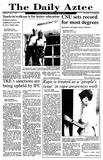 The Daily Aztec: Tuesday 05/07/1991