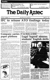 The Daily Aztec: Monday 03/23/1987