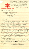 Letter from Robert F. Hansen, 1942