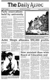 The Daily Aztec: Monday 09/15/1986