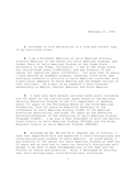 Affidavit for political asylum for a Honduran, 2006