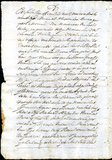 Urrutia de Vergara Papers, back of page 73, folder 16, volume 2, 1693