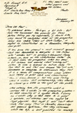 Letter from Robert F. Russell, 1942