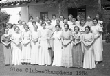 Glee Club - Champions 1934 