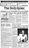 The Daily Aztec: Wednesday 04/29/1987