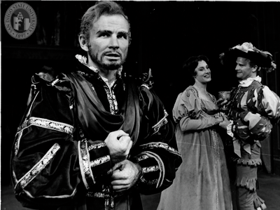 Stephen Joyce, Jacqueline Brooks and unidentified actor in The Winter's Tale, 1963