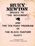 Huey P. Newton speaks 