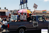 PFLAG Float at Pride parade, 1997