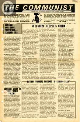 The Communist: 01/30/1978