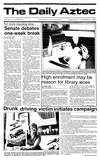 The Daily Aztec: Wednesday 11/25/1987