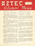 The Aztec Alumni News, Volume 10, Number 9, December 1952