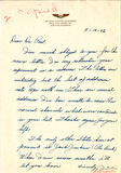Letter from James G. Leonard, 1942