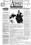The Daily Aztec: Friday 10/04/1991