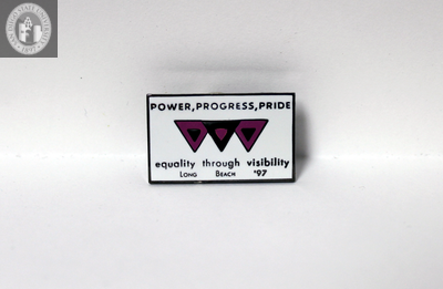 "Power, progress, pride: equality through visibility," 1997
