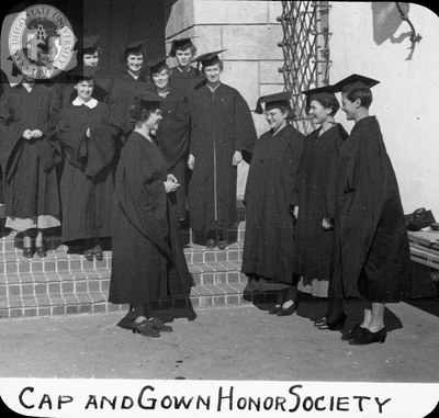 Cap and gown honor society, 1935