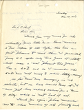 Letter from James S. Spore, 1942