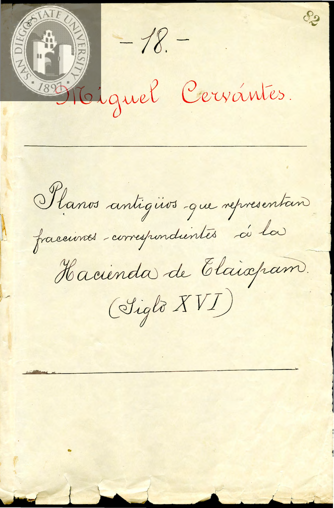 Urrutia de Vergara Papers, folder 18, volume 2