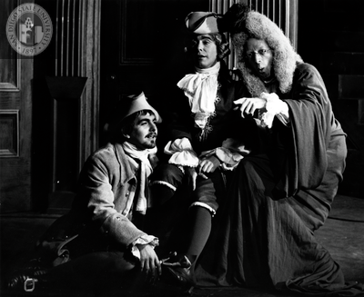Nicholas Martin and two unidentified actors in The Merry Wives of Windsor, 1965