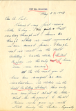 Letter from Robert B. Duncan, 1943