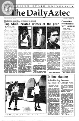 The Daily Aztec: Wednesday 05/16/1990